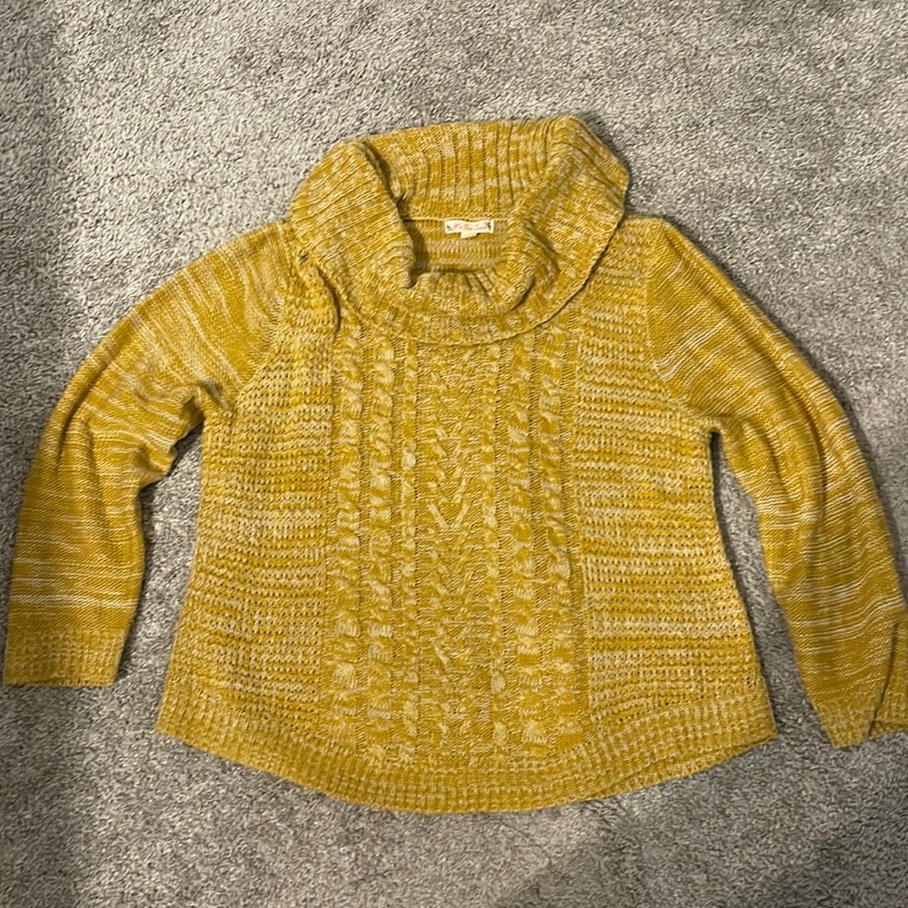 Mustard Yellow/Gold Sweater